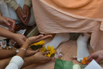 Srila Gurudev's lotus feet